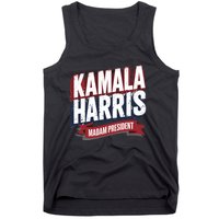 Kamala Harris Madam President Tank Top