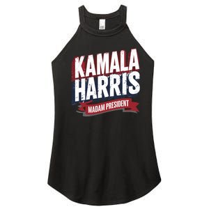 Kamala Harris Madam President Women's Perfect Tri Rocker Tank