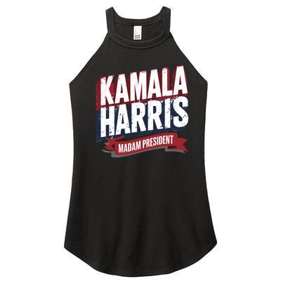 Kamala Harris Madam President Women’s Perfect Tri Rocker Tank