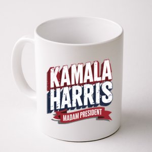 Kamala Harris Madam President Coffee Mug