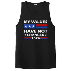 Kamala Harris My Values Have Not Changed PosiCharge Competitor Tank