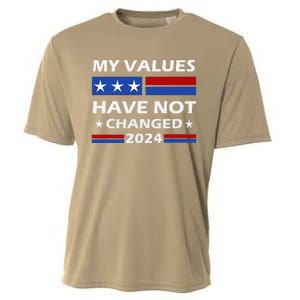 Kamala Harris My Values Have Not Changed Cooling Performance Crew T-Shirt