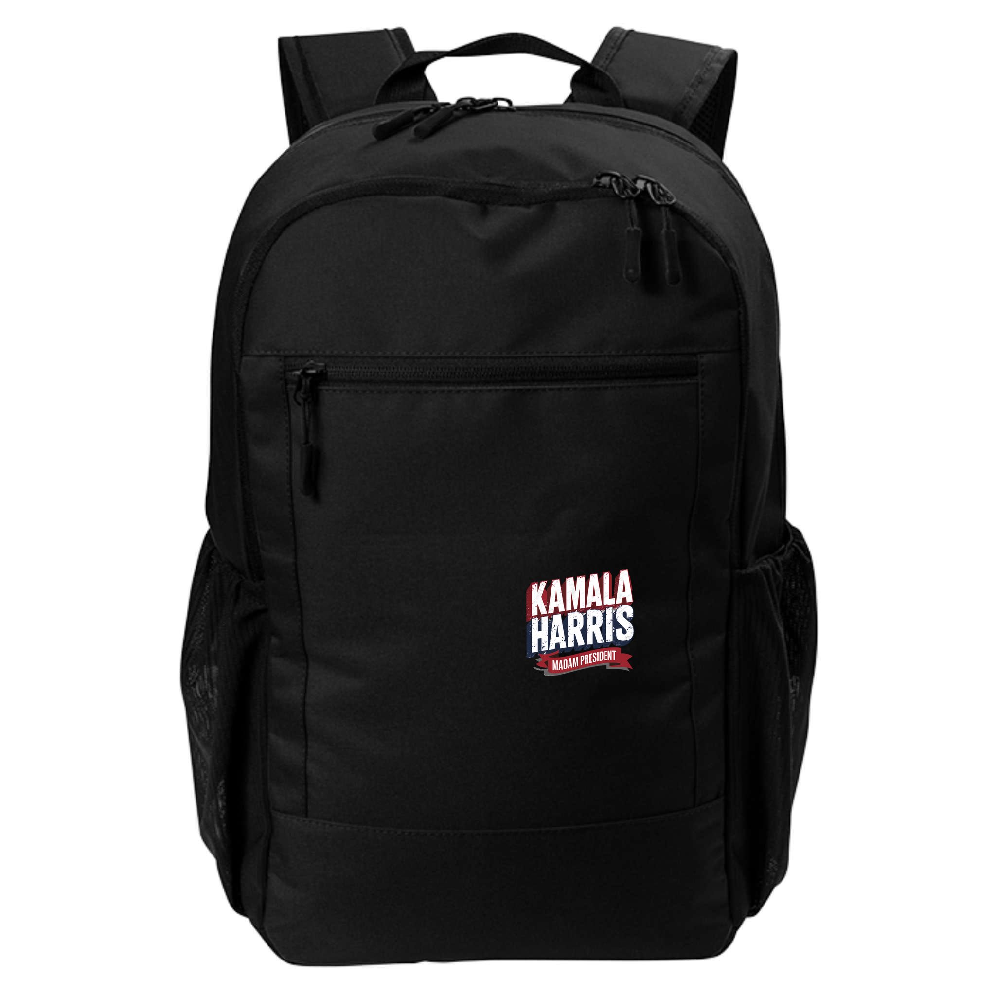 Kamala Harris Madam President Front And Back Backpack