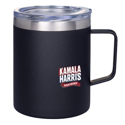 Kamala Harris Madam President Front And Back 12oz Stainless Steel Coffee Mug