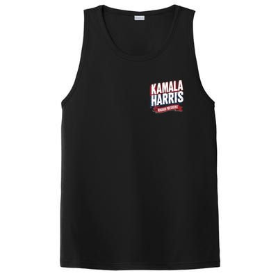 Kamala Harris Madam President Front And Back PosiCharge Competitor Tank