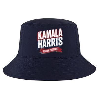 Kamala Harris Madam President Front And Back Cool Comfort Performance Bucket Hat