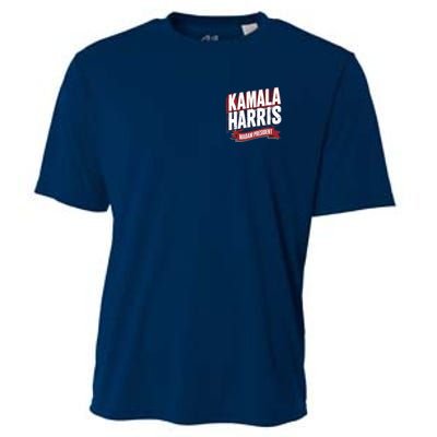 Kamala Harris Madam President Front And Back Cooling Performance Crew T-Shirt