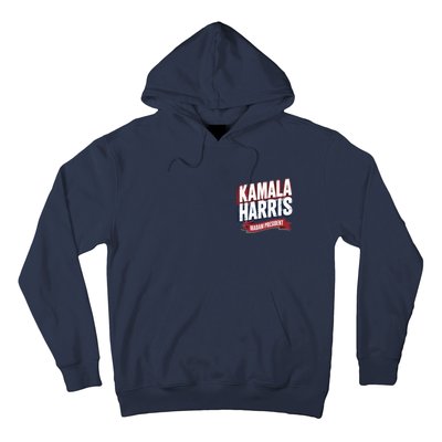 Kamala Harris Madam President Front And Back Hoodie