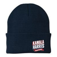Kamala Harris Madam President Front And Back Beanie