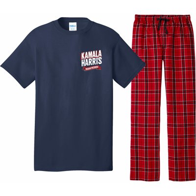 Kamala Harris Madam President Front And Back Pajama Set