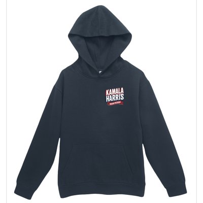 Kamala Harris Madam President Front And Back Urban Pullover Hoodie