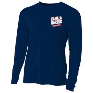 Kamala Harris Madam President Front And Back Cooling Performance Long Sleeve Crew