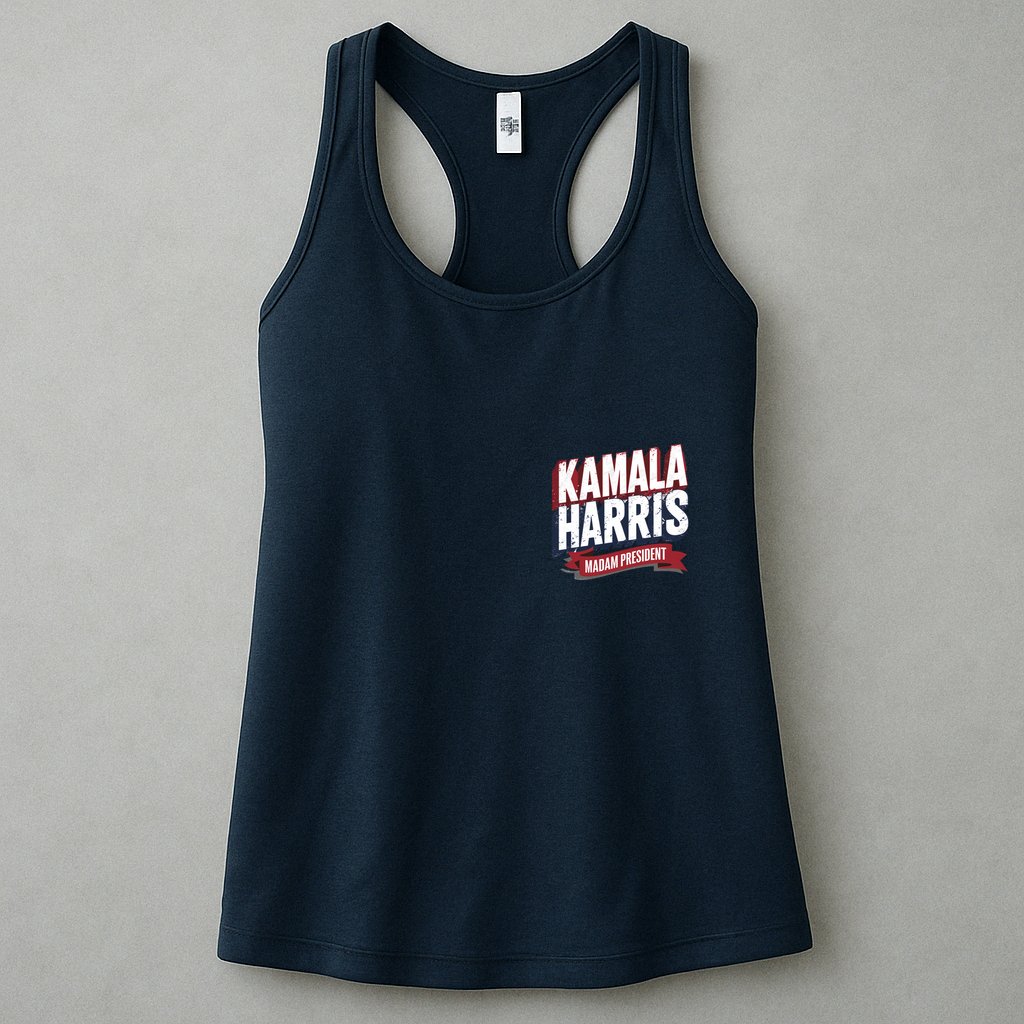 Kamala Harris Madam President Front And Back Womens Tank Top