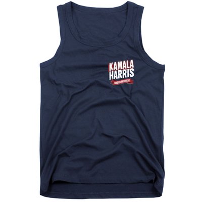 Kamala Harris Madam President Front And Back Tank Top