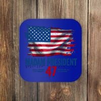 Kamala Harris Madam President 2024 Usa Flag Democratic Gift Coaster