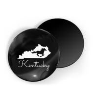 Kentucky Horse Map State Magnet