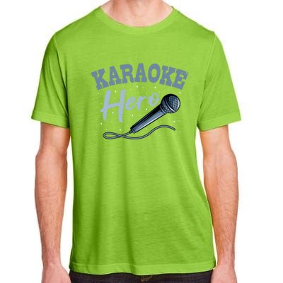 Karaoke Hero Microphone Singer Ktv Music Lover Great Gift Adult ChromaSoft Performance T-Shirt