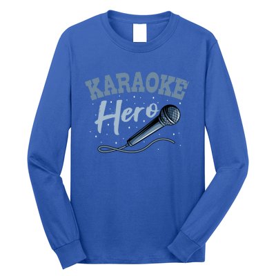 Karaoke Hero Microphone Singer Ktv Music Lover Great Gift Long Sleeve Shirt