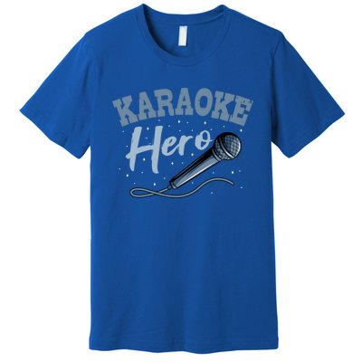 Karaoke Hero Microphone Singer Ktv Music Lover Great Gift Premium T-Shirt