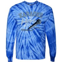 Karaoke Hero Microphone Singer Ktv Music Lover Great Gift Tie-Dye Long Sleeve Shirt