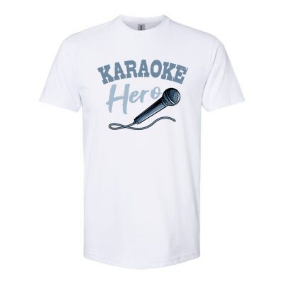 Karaoke Hero Microphone Singer Ktv Music Lover Great Gift Softstyle CVC T-Shirt