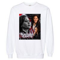 Kamala Harris Madame Vice President Garment-Dyed Sweatshirt