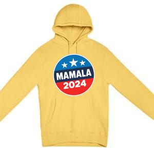 Kamala Harris Mamala Usa President 2024 Funny Presidential Premium Pullover Hoodie