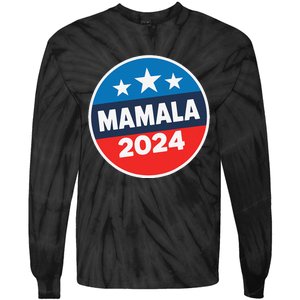 Kamala Harris Mamala Usa President 2024 Funny Presidential Tie-Dye Long Sleeve Shirt