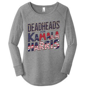 Kamala Harris My President 2024 Women's Perfect Tri Tunic Long Sleeve Shirt