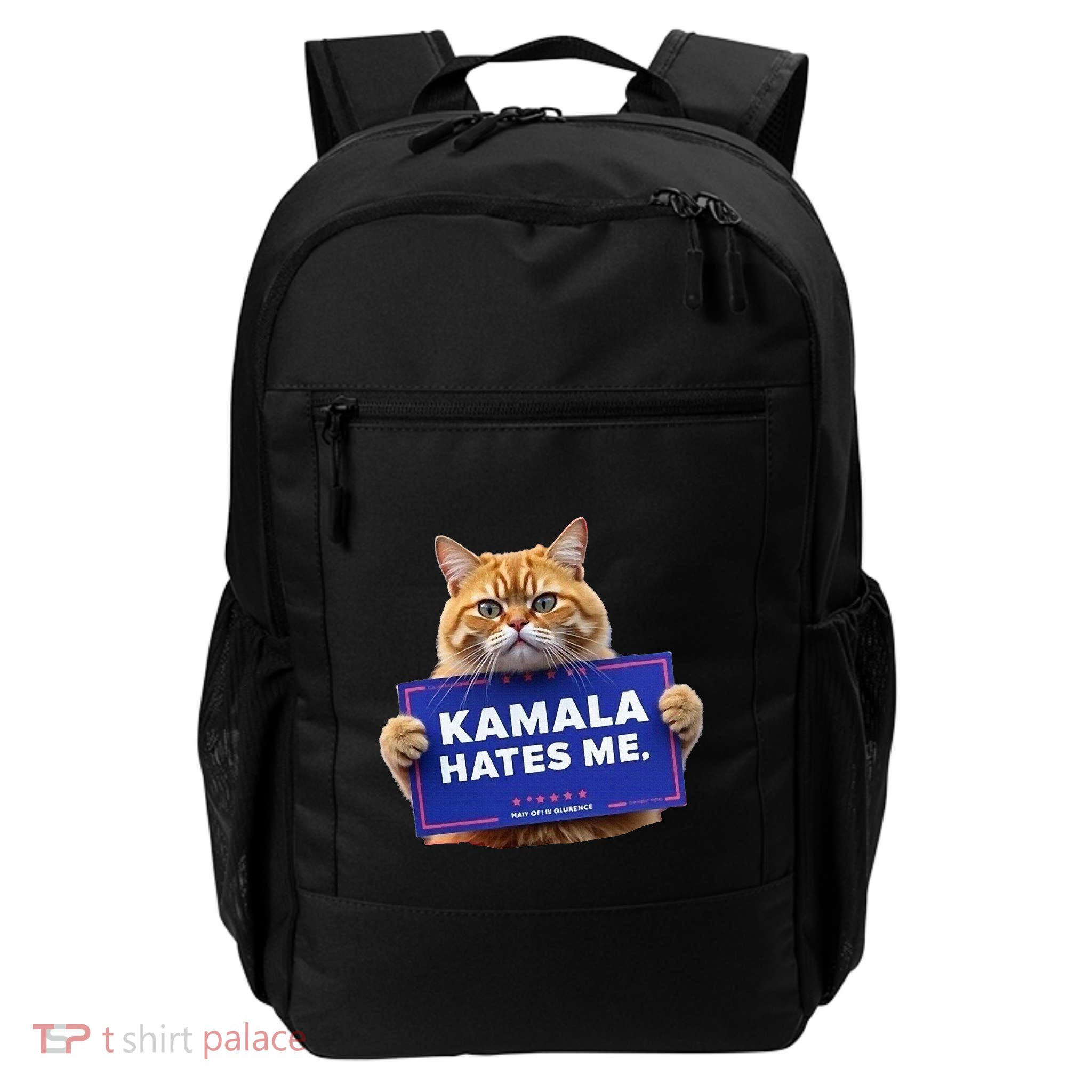 Kamala Hates Me Funny Political Saying Daily Commute Backpack