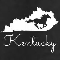 Kentucky Horse Map State Cool Comfort Performance Bucket Hat