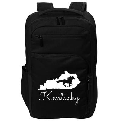 Kentucky Horse Map State Impact Tech Backpack