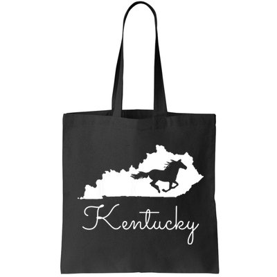 Kentucky Horse Map State Bag