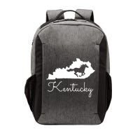 Kentucky Horse Map State Vector Backpack
