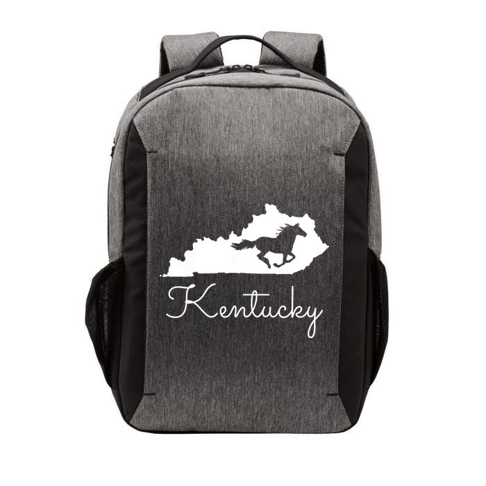 Kentucky Horse Map State Vector Backpack