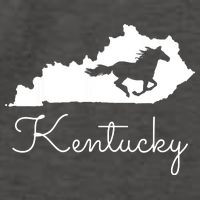 Kentucky Horse Map State Vector Backpack