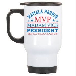 Kamala Harris Mvp Madam Vice President Stainless Steel Travel Mug