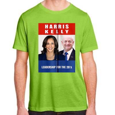 Kamala Harris Mark Kelly 2024 Harris Kelly 2024 Usa Election Adult ChromaSoft Performance T-Shirt