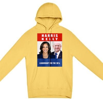 Kamala Harris Mark Kelly 2024 Harris Kelly 2024 Usa Election Premium Pullover Hoodie