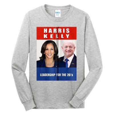 Kamala Harris Mark Kelly 2024 Harris Kelly 2024 Usa Election Tall Long Sleeve T-Shirt