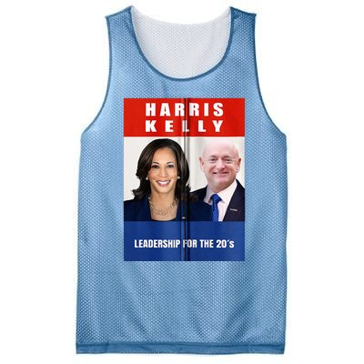 Kamala Harris Mark Kelly 2024 Harris Kelly 2024 Usa Election Mesh Reversible Basketball Jersey Tank