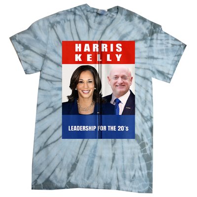 Kamala Harris Mark Kelly 2024 Harris Kelly 2024 Usa Election Tie-Dye T-Shirt