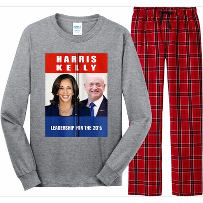 Kamala Harris Mark Kelly 2024 Harris Kelly 2024 Usa Election Long Sleeve Pajama Set