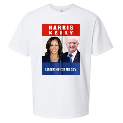 Kamala Harris Mark Kelly 2024 Harris Kelly 2024 Usa Election Sueded Cloud Jersey T-Shirt