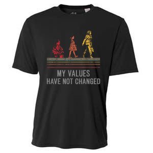 Kamala Harris My Values Have Not Changed President 47th 2024 Cooling Performance Crew T-Shirt