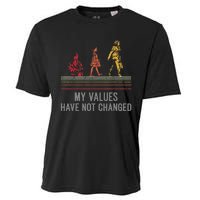 Kamala Harris My Values Have Not Changed President 47th 2024 Cooling Performance Crew T-Shirt