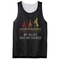 Kamala Harris My Values Have Not Changed President 47th 2024 Mesh Reversible Basketball Jersey Tank