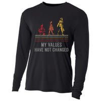 Kamala Harris My Values Have Not Changed President 47th 2024 Cooling Performance Long Sleeve Crew