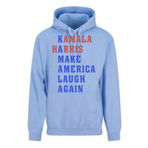 Kamala Harris Madam President Make America Laugh Again 2024 Unisex Surf Hoodie