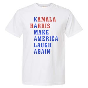 Kamala Harris Madam President Make America Laugh Again 2024 Garment-Dyed Heavyweight T-Shirt